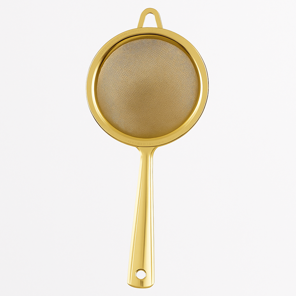 Roestvrijstalen Matcha Zeef - Goud